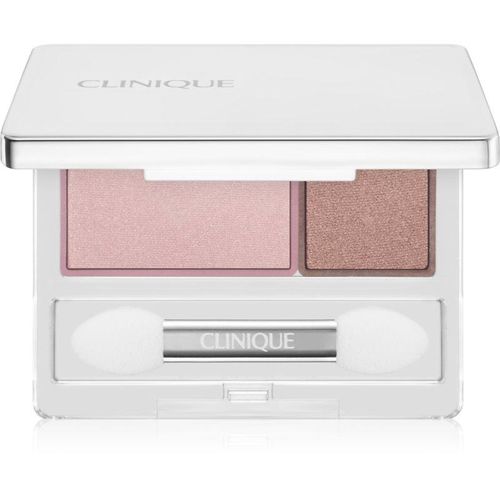 Clinique All About Shadow™ Duo duo eye shadow shade Strawberry Fudge - Shimmer 1.7 g