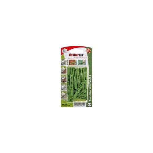 Universaldübel UX GREEN 6x50 R K grün, 20 Stück