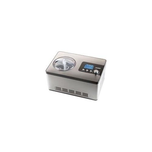 Eismaschine DO9207I edelstahl, für 2.000ml Eiscreme, 180 Watt Kompressor