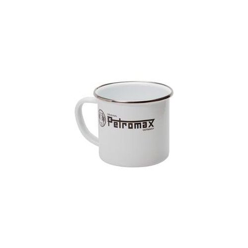 Emaille-Becher px-mug-w, Tasse weiß, Ø 9,1cm