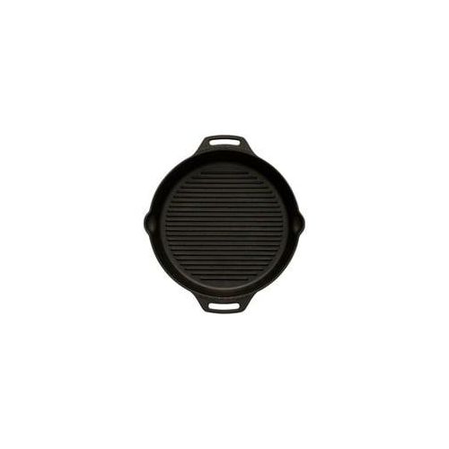 Grill-Feuerpfanne gp35h, mit 2 Henkeln schwarz, Ø 35cm