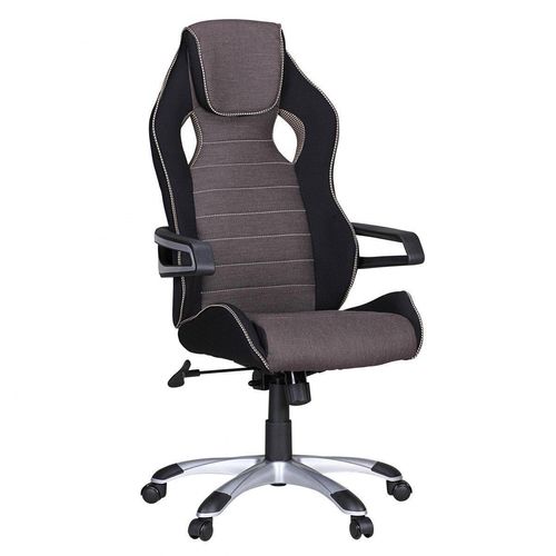 AMSTYLE Bürostuhl SPM1.257 schwarz/silber