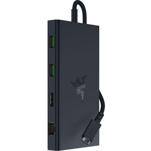 Razer USB-C Dockingstation + USB Hub, Schwarz