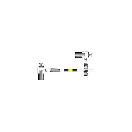 Mobilis Slim Twin Rotating - Sicherheitskabelschloss - kompatibel mit Masterkey - 1.8 m