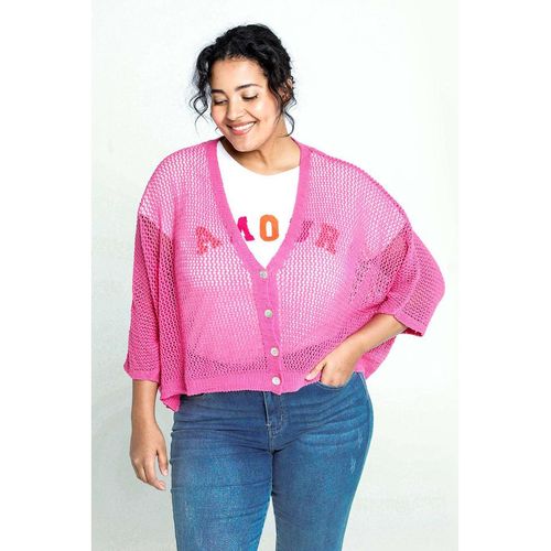 Paprika Cardigan in Pink