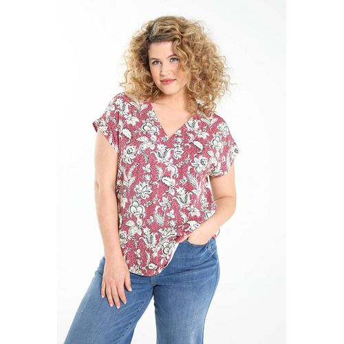 Paprika Bluse in Rot - 44