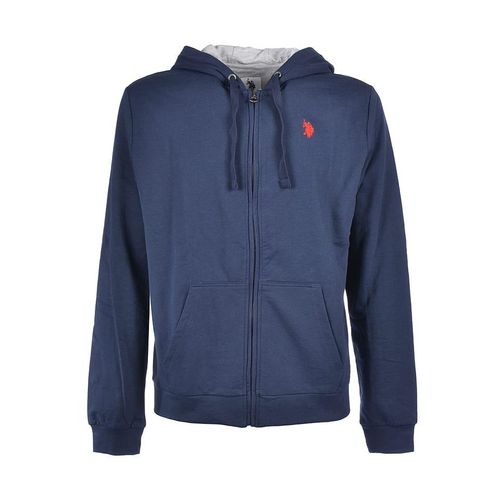 U.S. Polo Assn. Sweatjacke in Dunkelblau - 3XL