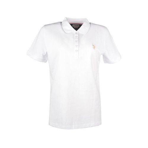 U.S. Polo Assn. Poloshirt in Weiß - M