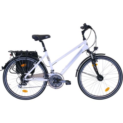 Trekkingrad PERFORMANCE Fahrräder Gr. 45 cm, 26 Zoll (66,04 cm), weiß Trekkingräder für Damen, Kettenschaltung