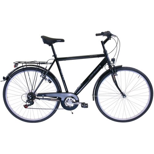 Trekkingrad PERFORMANCE Fahrräder Gr. 58cm, 28 Zoll (71,12cm), schwarz für Herren, Kettenschaltung