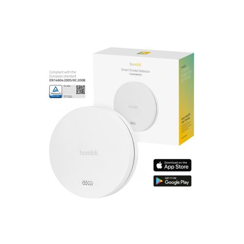 Hombli smarter Rauchmelder weiß