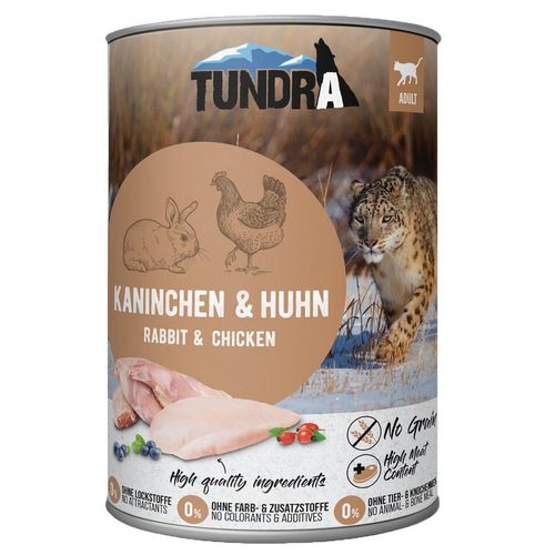 Tundra Cat Kaninchen & Huhn 6x400g