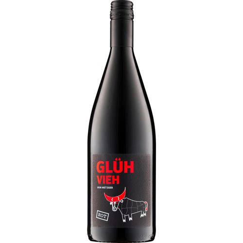 Glühvieh Winzerglühwein Rot 1 L, Aromatisiertes weinhaltiges Getränk, Rotwein