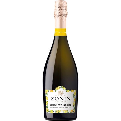 Zonin Limoneto Spritz, Aromatisiertes schaumweinhaltiges Getränk, Venetien, Schaumwein