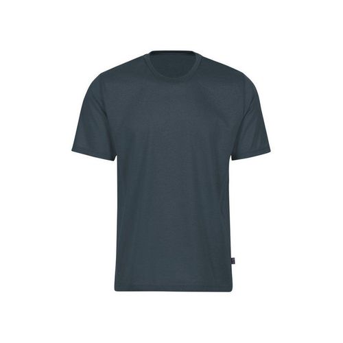 Trigema T-Shirt TRIGEMA T-Shirt aus 100% Baumwolle (1-tlg), grau