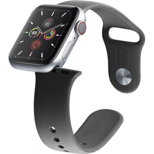 Cellularline Armband Apple 42/44/42 blac Uhrenarmband URBAN für Apple Watch