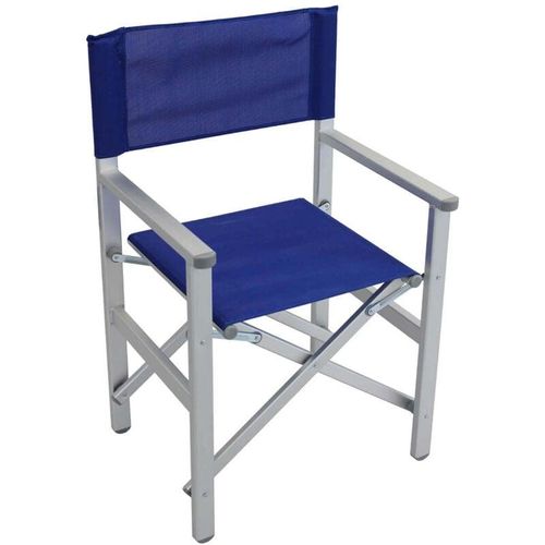 Stuhlstuhl näherer Regisseur vom Text Aluminium Beach - Blue - Blue