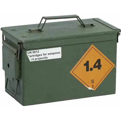 kleine Munitionskiste Metall 4API Aufbewahrungskiste Militärkiste Munitionsbox