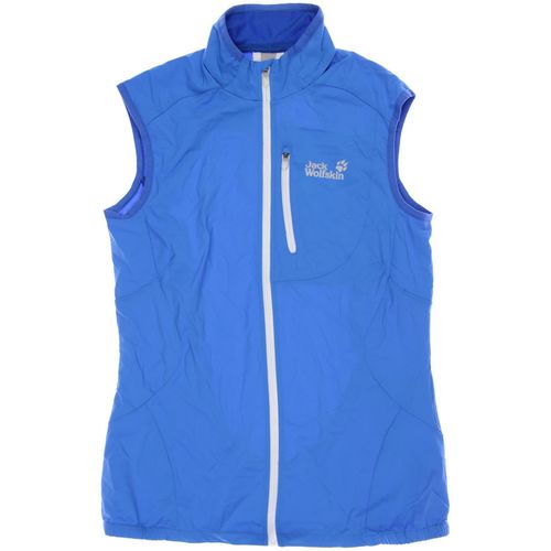 Jack Wolfskin Damen Weste, blau, Gr. 10