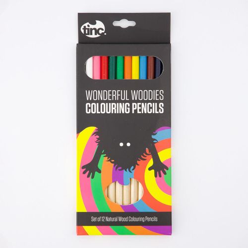 12er-Pack Wonderful Woodies Buntstifte