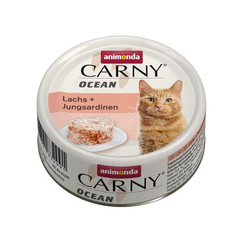 animonda Carny Ocean Lachs und Jungsardinen 12x80g