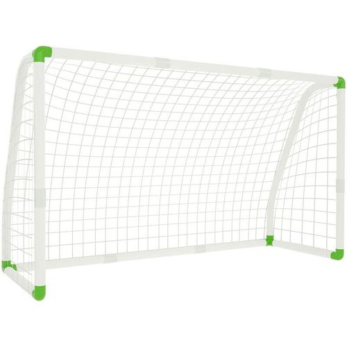UISEBRT Fussballtor PVC Fußballtore für Garten - das Beste Fußball Tor bei jedem Wetter (2,45m x 1,55m)