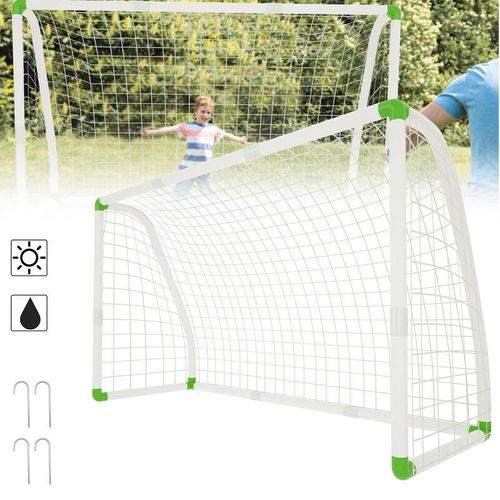 UISEBRT Fussballtor Kinder PVC Fußballtore für Garten - das Beste Fußball Tor bei jedem Wetter (1,8m x 1,2m)