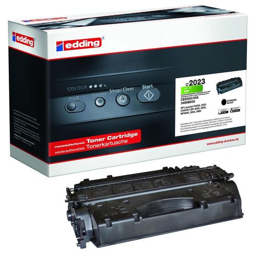 edding Toner EDD-2023 schwarz kompatibel zu HP 05X; Canon 719H Canon 719H(CE505X)