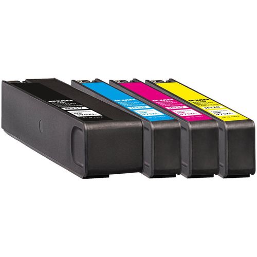 KMP Druckerpatronen H117V schwarz, cyan, magenta, gelb kompatibel zu HP 970XL + 971XL (CN625AE/CN626AE/CN627AE/CN628AE),