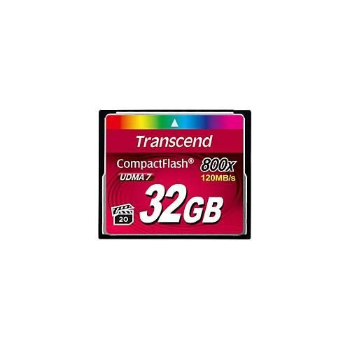 Transcend - Flash-Speicherkarte - 32 GB - 800x - CompactFlash