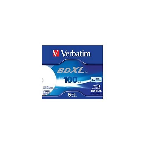 Verbatim - BD-R XL x 5 - 100 GB - Speichermedium