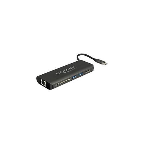 Delock - Dockingstation - USB-C 3.1 - HDMI - GigE