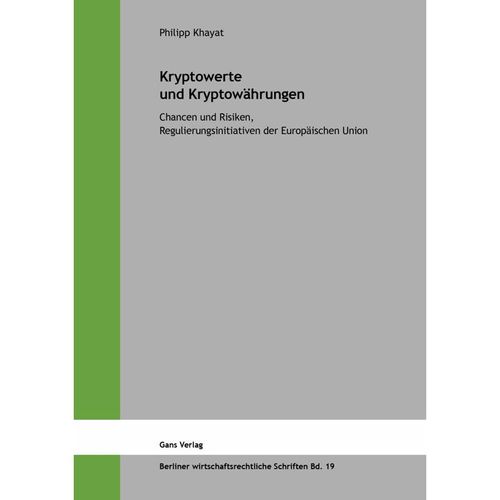 Kryptowerte und Kryptowährungen - Philipp Khayat, Kartoniert (TB)