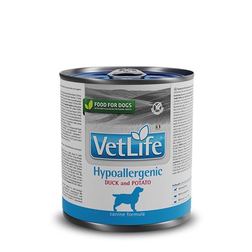 Farmina Vet Life Dog Hypoallergenic Ente & Kartoffel 6x300g