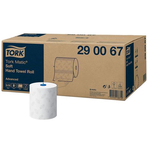 TORK Handtuchrollen 2-lagig weiß