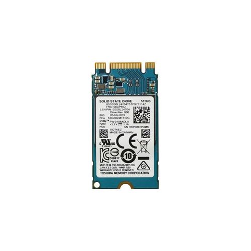 Lenovo Toshiba - SSD - 512 GB - PCIe 3.0 x2 (NVMe) - FRU