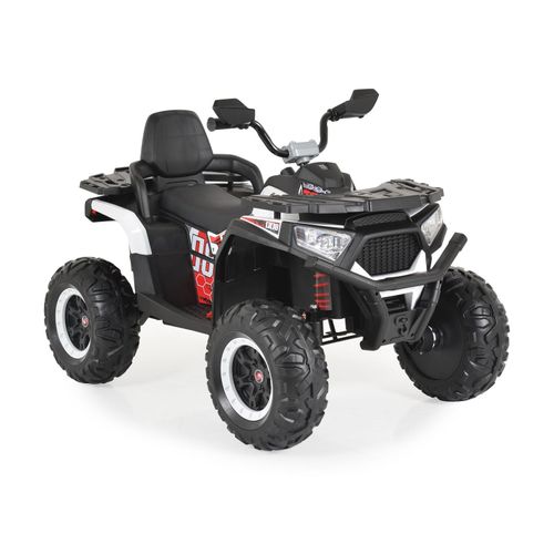 Moni Kinder Elektro-Buggy Cool NEL-007, EVA-Reifen, Scheinwerfer, Musikfunktion weiß