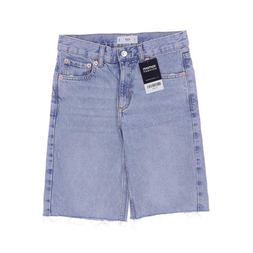 Mango Damen Shorts, hellblau, Gr. 32