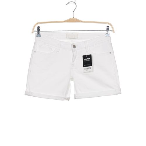 Cross Jeans Damen Shorts, weiß, Gr. 26