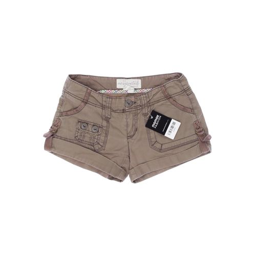 Aéropostale Damen Shorts, beige, Gr. 00