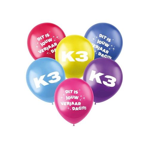 Folat BV K3 Balloons 6pcs.