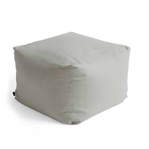 HAY - Snug Pouf, H 40 cm, hellgrau