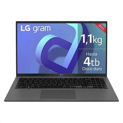 Laptop LG 15" Intel Core I7-1260P 16 GB RAM 512 GB SSD Qwerty Spaans