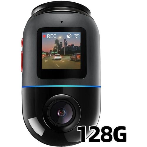 Dash Cam Omni X200 Autokamera Eingebauter GPS-EMMC-Speicher KI-Überwachung 360 ​​Panoramaaufzeichnung - 128G - 70mai