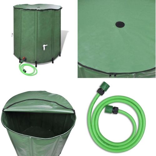 Wasserspeicher Regentonne Wassertank 500L klappbar - Gartenbewässerung - Gartenbewässerungen - Home & Living - Grün