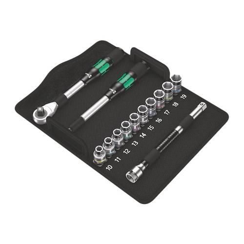 Wera 8006 SC 1 Steckschlüsselsatz metrisch 1/2 (12.5 mm) 13teilig 05004090001