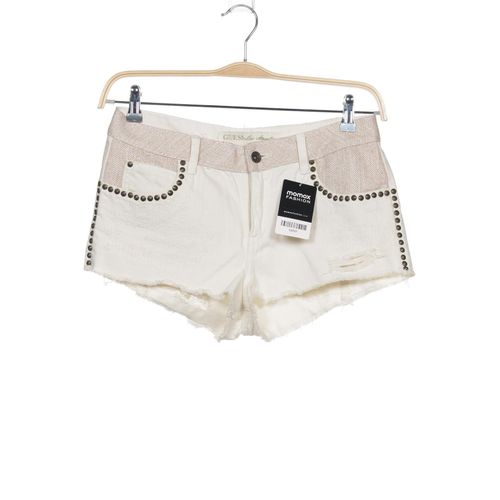 Guess Damen Shorts, cremeweiß, Gr. 27