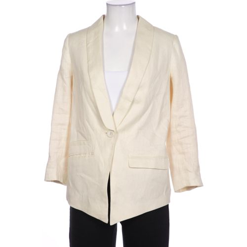 H&M Damen Blazer, cremeweiß, Gr. 34