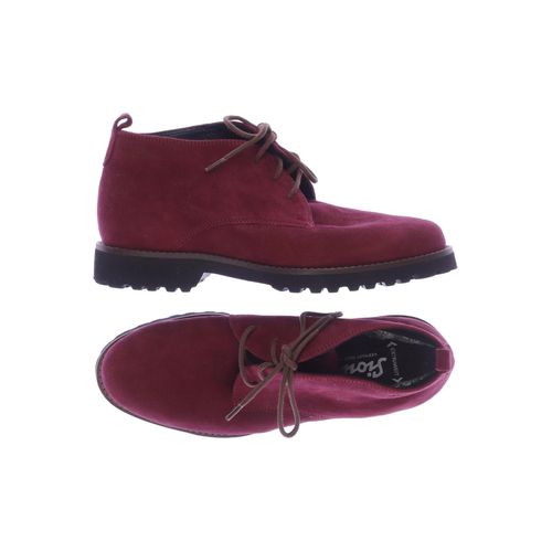 Sioux Damen Stiefelette, bordeaux, Gr. 3