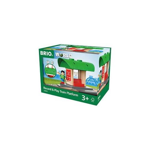 BRIO® Bahnhof mit Aufnahmefunktion 33840 Spielzeugeisenbahnen-Zubehör